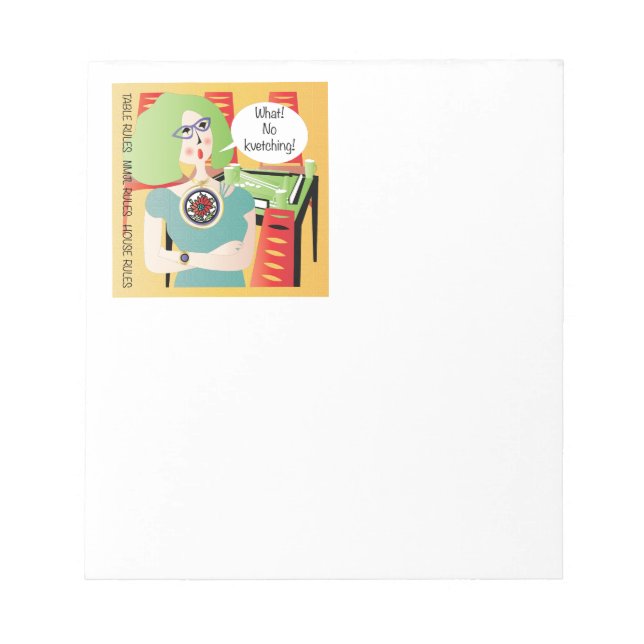 Mah Jongg Ord Kvetching Anteckningsblock (Framsida)