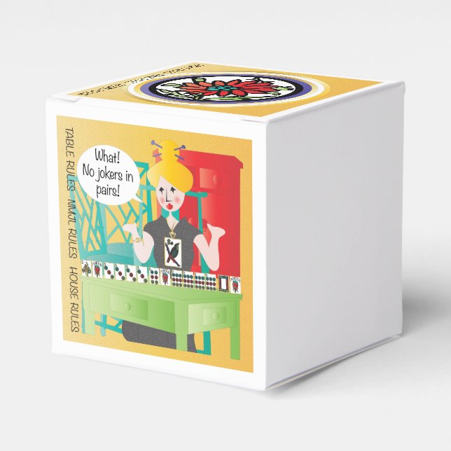 Mah Jongg Ord No Jokers Presentaskar (Framsidan Sidan)