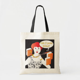 Mah Jongg Ord Pass Blind Tote Bag Tygkasse