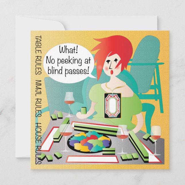 Mah Jongg Ord Peek Pass (Framsida)