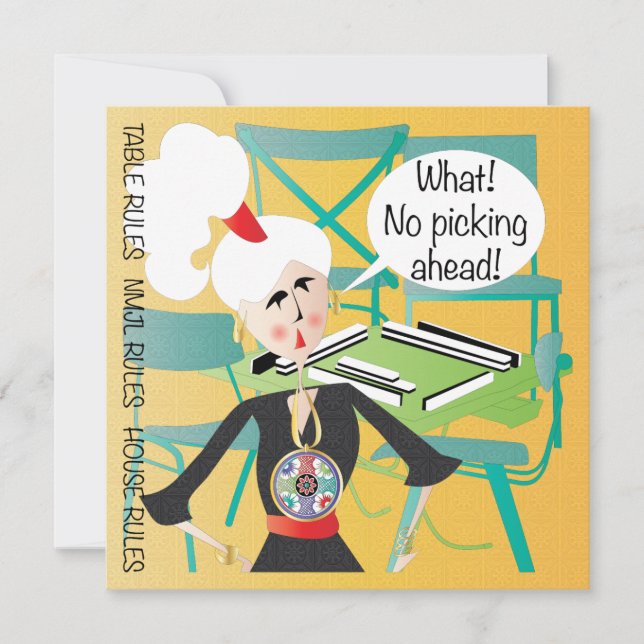 Mah Jongg Ord Picking Ahead (Framsida)