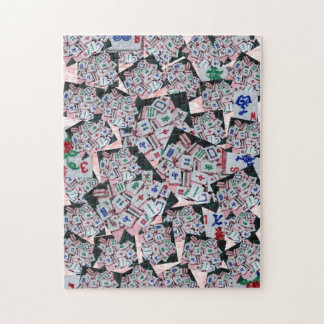 mah jongg-plattpussel pussel