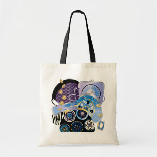 Mah Jongg Purses Blue Bag Tygkasse