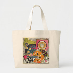 Mah Jongg Purses Jumbo Tygkasse