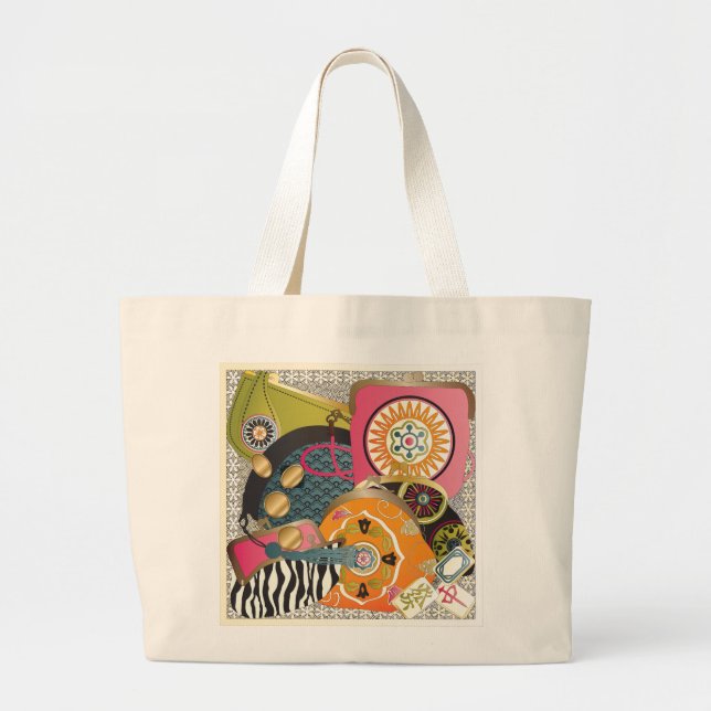 Mah Jongg Purses Jumbo Tygkasse (Framsidan)