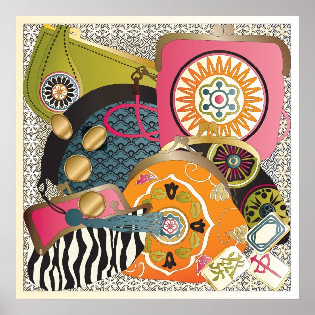 Mah Jongg Purses Poster (Framsidan)