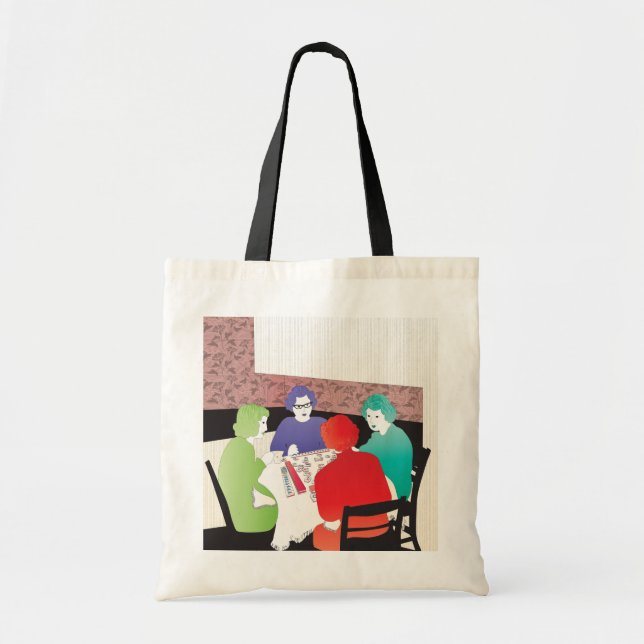 Mah Jongg Retro2 Tygkasse (Framsidan)