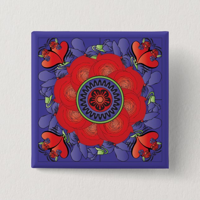 Mah Jongg Ro Button Knapp (Framsida)