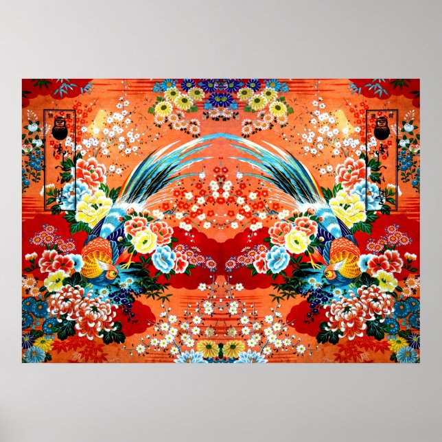 Mah Jongg Skärm Poster (Framsidan)