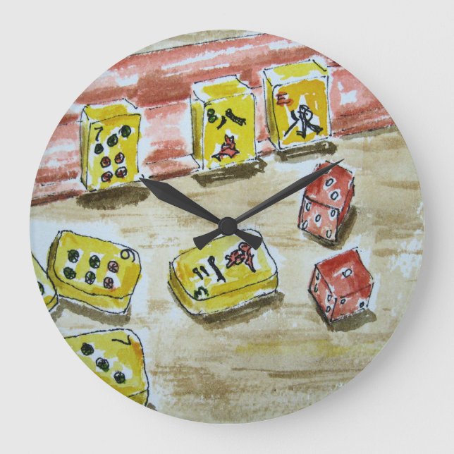 Mah Jongg tar tid på Stor Klocka (Framsida)