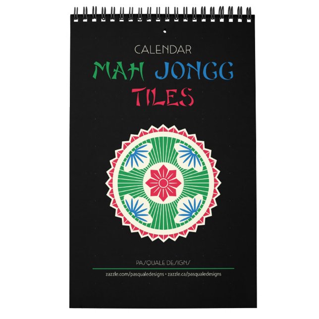 Mah Jongg Tiles Calendar Kalender (Omslag)