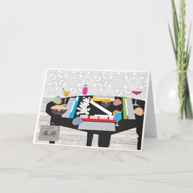 Mah Jongg Win Kort (Framsida)