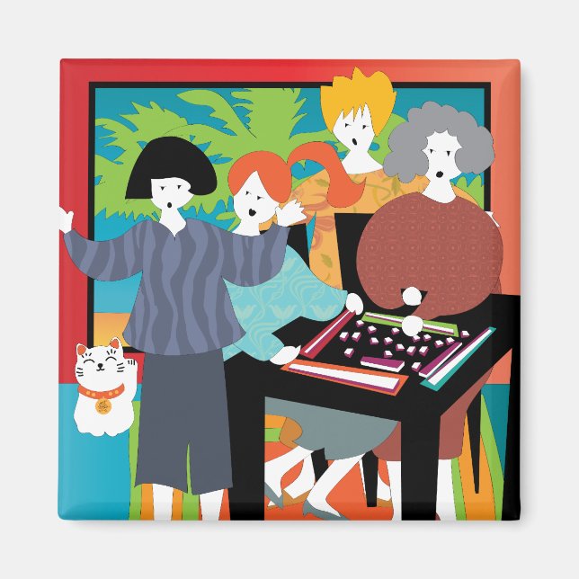 Mah Jongg Winner Magnet (Framsidan)