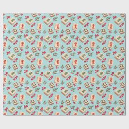 Mah Jongg Wrapping Papper Presentpapper
