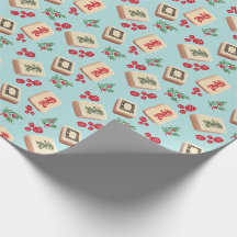 Mah Jongg Wrapping Papper