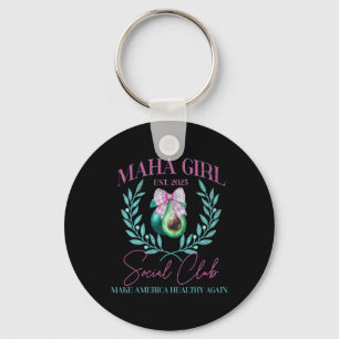 Maha Girl Social Klubb Trump Kennedy Make America Nyckelring