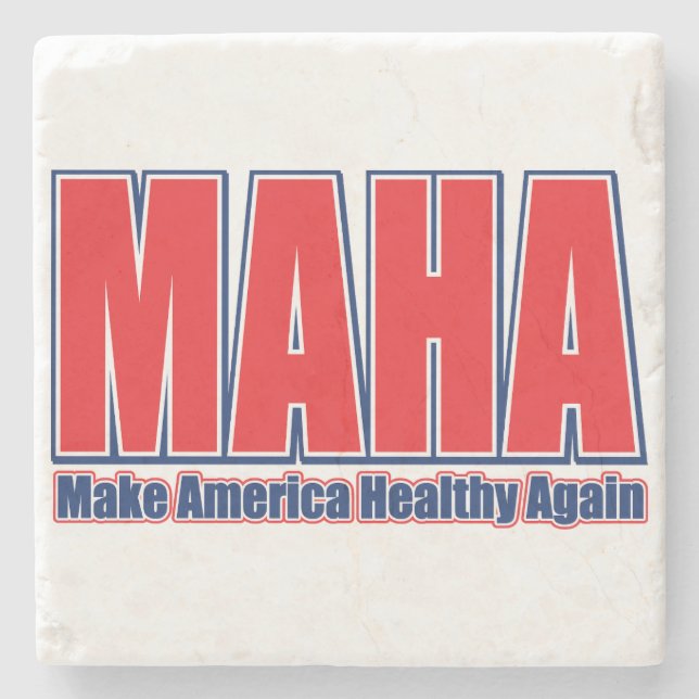 MAHA, gör Amerika friska igen Stenunderlägg (Framsidan)