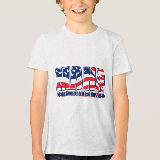 MAHA, gör Amerika friska igen T Shirt (Framsida)