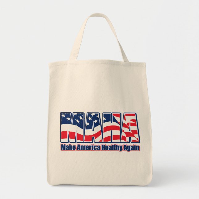 MAHA gör Amerika friska igen Tygkasse (Framsidan)