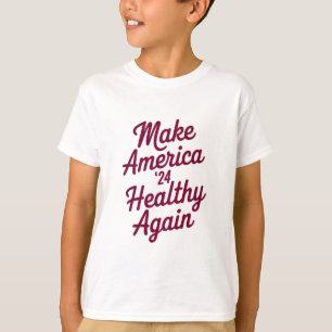 MAHA Gör Amerika friskt igen patriotiskt T Shirt