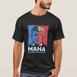 MAHA Gör Amerika friskt igen Trump 2024 T Shirt