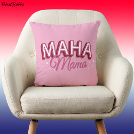 MAHA Mamma, Gör Amerika friska igen Rosa 🇺 🇸 Kudde