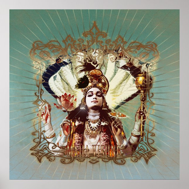 MAHA VISHNU - Poster (Framsidan)