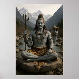 Mahadev Högsta Förstörare och skydd Poster