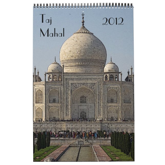 mahal kalender 2012 för taj (Omslag)