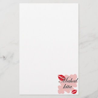 Mahal Kita - filippin älskar jag dig Brevpapper