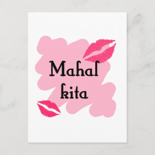 MAHAL KITA - Tagalog Jag älskar dig Vykort