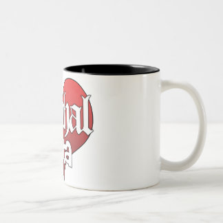Mahal Kita Två-Tonad Mugg