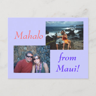 Mahalo från Maui! Vykort