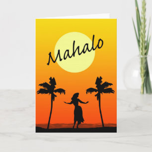 Mahalo: Hawaianskt tack Kort