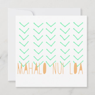 Mahalo Nui Loa-kort