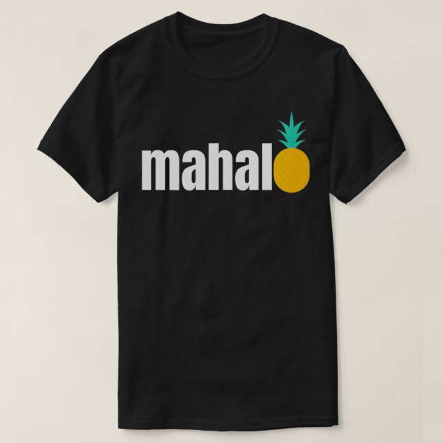 MAHALO T SHIRT (Design framsida)