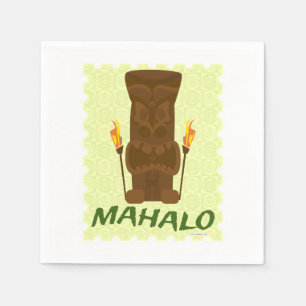 Mahalo Tiki Gud Pappersservett