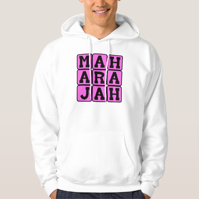 Maharaja, Sanskrit för Stor Kung Sweatshirt (Framsida)