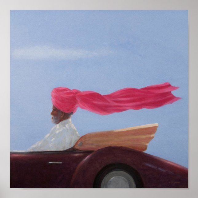 Maharajah vid Speed Poster (Framsidan)