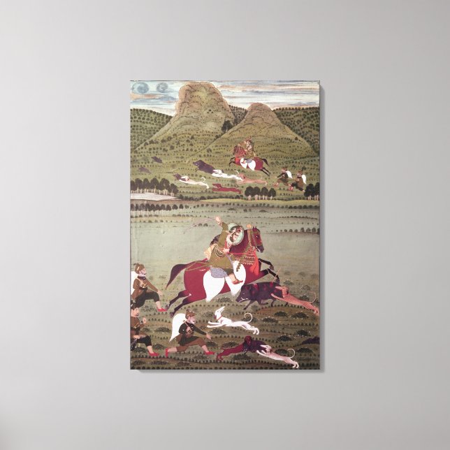 Maharana Jawan Singh Canvastryck (Framsida)