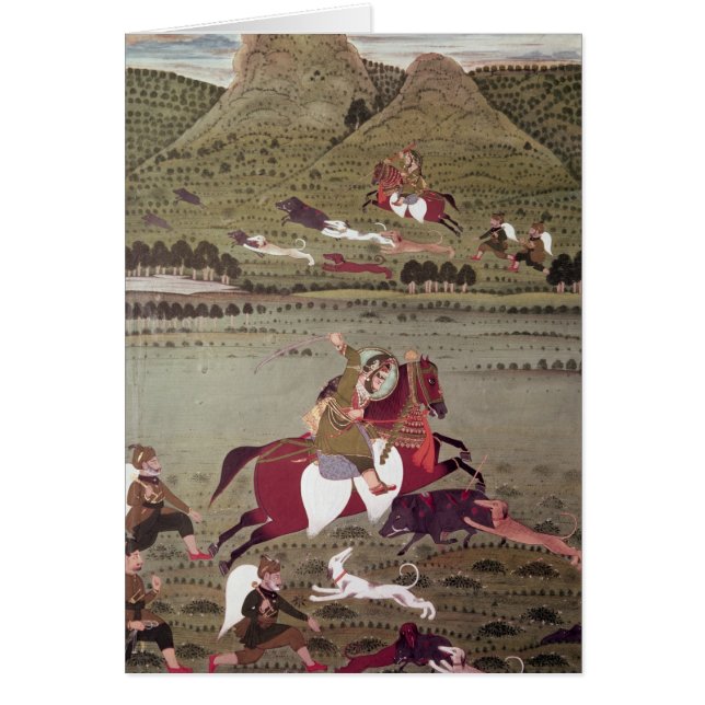 Maharana Jawan Singh Hälsningskort (Framsidan)