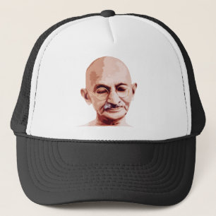 Mahatma Gandhi far av Indien Truckerkeps