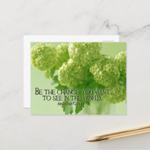 Mahatma Gandhi inspirationsoffert "må ändras"