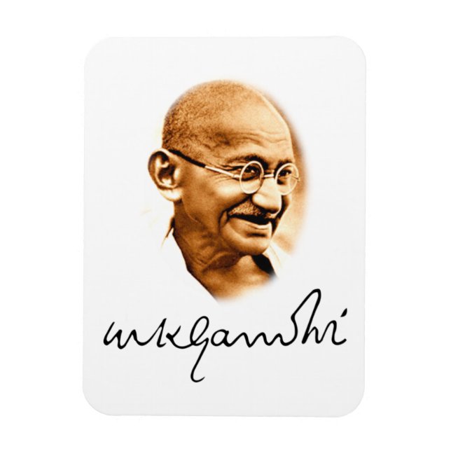Mahatma Gandhi Magnet (Vertikal)