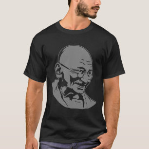 Mahatma Gandhi porträttT-tröja Tröja