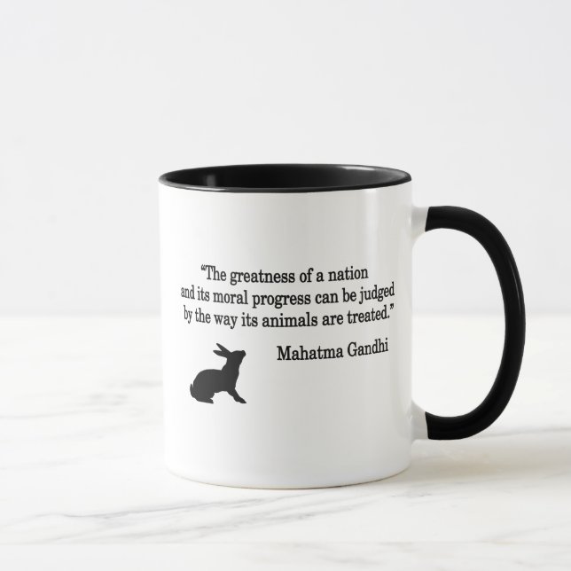 Mahatma Gandhi Quote Collection Mugg (Höger)