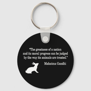 Mahatma Gandhi Quote Collection Nyckelring