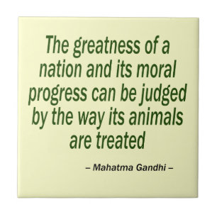 Mahatma Gandhi Quote Kakelplatta