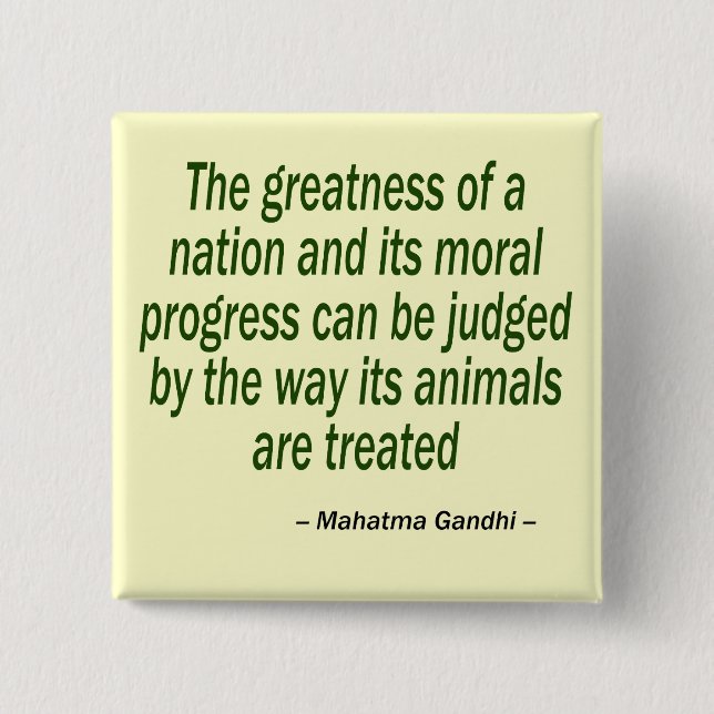 Mahatma Gandhi Quote Knapp (Framsida)