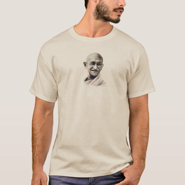 Mahatma Gandhi T-shirt (Framsida)